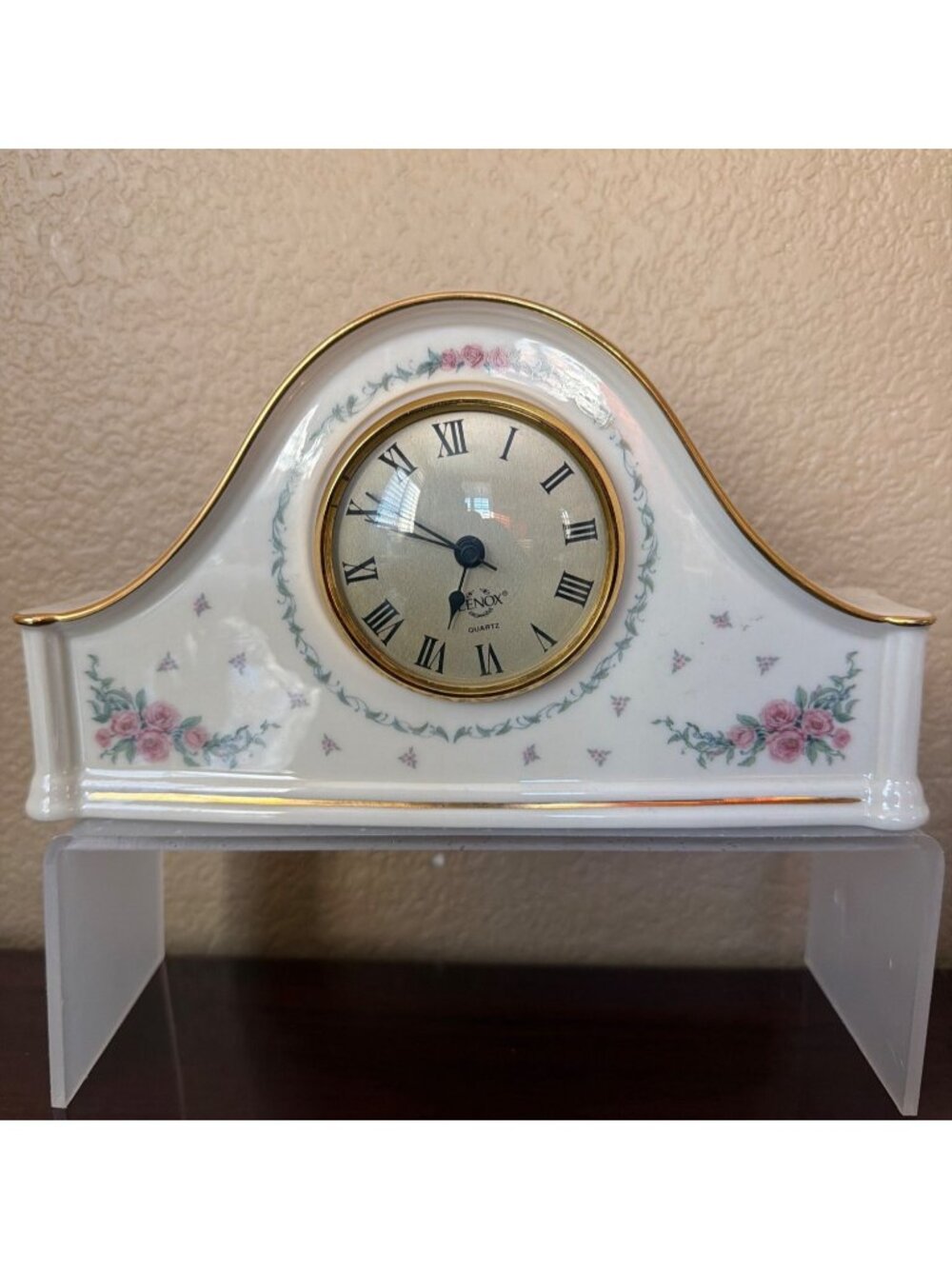 Vintage Lenox Home Decor Lot 8-Pieces Clock Elephants Dolphin Trinket Box Vase - Picture 3 of 17